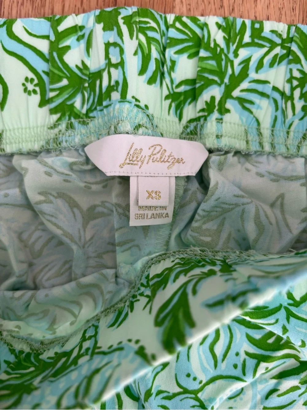 Lilly Pulitzer Bal Harbour Pants Catchin Rays XS for petite